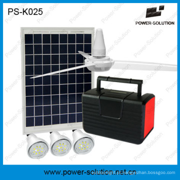 Kit de telefone Charing Solar LED ventilador